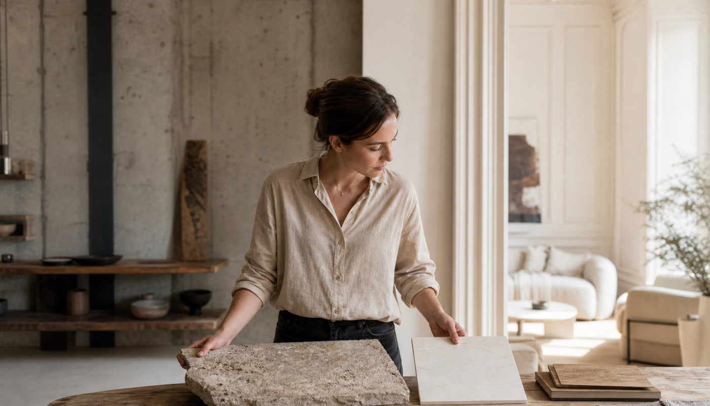 Matières brutes ou finitions délicates : dilemme moderne en décoration intérieure